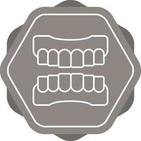 Denture Vector Icon
