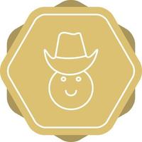 Man Line Icon vector