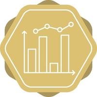 Statistics Line Icon vector