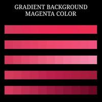 conjunto de colores magenta, color 2023 magenta vivo vector