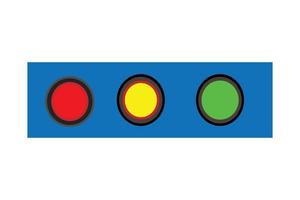 Start and Stop web button, Realistic multicolored buttons. 3d metallic circle icon. Red Button yellow Button and Green Button vector. vector