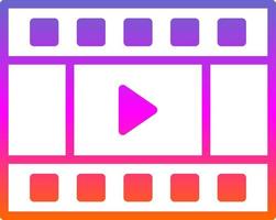 Video Editor Vector Icon Design