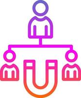 Customer Acquisition Vector Icon Design