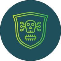 Malware Creative Icon Design vector