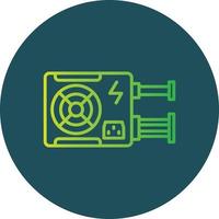 Power Supply Creative Icon Design vector