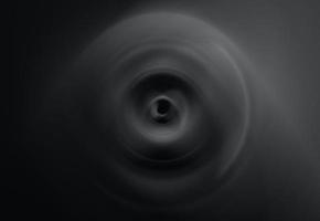 circular shape on black background photo