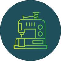 Sewing Machine Creative Icon Design vector