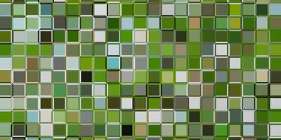 Colorful green abstract  rectangle shape, block pattern, mosaic. 3D Render illustration. photo