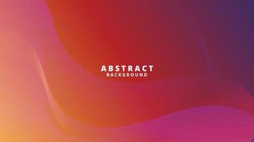 Abstract Colorful Fluid Wave Background vector