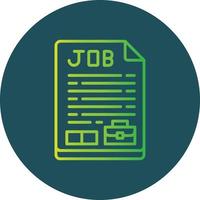 Job Creative Icon Design vector