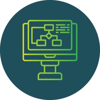 Algorithm Creative Icon Design vector