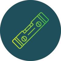 Spirit Level Creative Icon Design vector