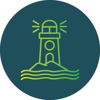 LightHouse Creative Icon Design vector