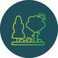 Forest Creative Icon Design vector