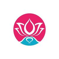 Beauty Vector lotus icon