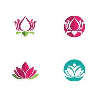 Beauty Vector lotus icon