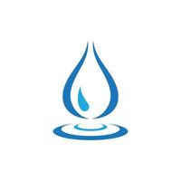 water drop Logo Template vector