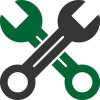 Key Mechanic Creative Icon Design vector