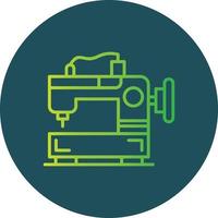 Sewing Machine Creative Icon Design vector