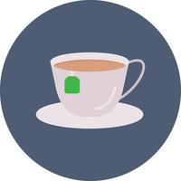 Tea Cup Creative Icon Design vector