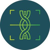 Dna Creative Icon Design vector