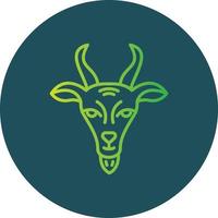 Goat Creative Icon Design vector