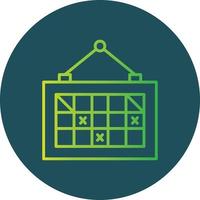 Calendar Creative Icon Design vector