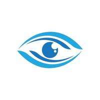 Eye Care vector logo design