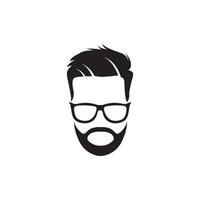 barber shop Vector icon design