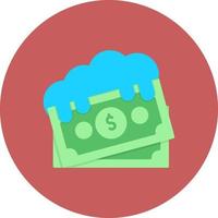 Money Laundering Creative Icon Design vector