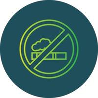 No Smoke Creative Icon Design vector