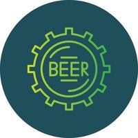 Bottle Cap Creative Icon Design vector