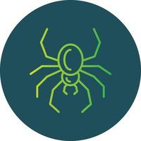 diseño de icono creativo de araña vector