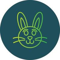 Rabbit Creative Icon Design vector