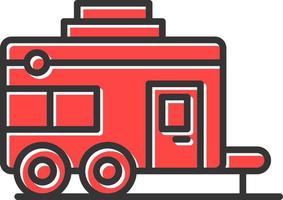 Caravan Creative Icon Design vector