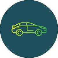 Sedan Creative Icon Design vector