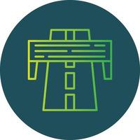 Motorway Creative Icon Design vector