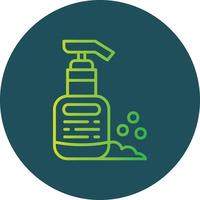 Shampoo Creative Icon Design vector