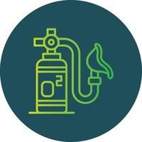 Oxygen Mask Creative Icon Design vector