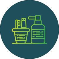 Toiletries Creative Icon Design vector