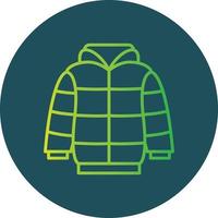 diseño de icono creativo de chaqueta vector