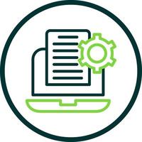 Business Automation Vector Icon Design