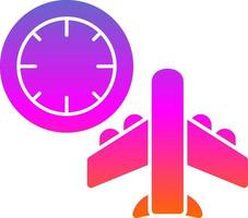Jet Lag Vector Icon Design