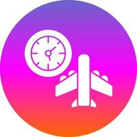 Jet Lag Vector Icon Design