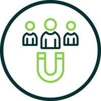 Lead Generation Vector Icon Design