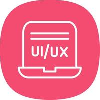 Ui Ux Designer Vector Icon Design