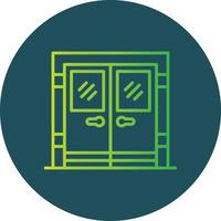 Door Creative Icon Design vector