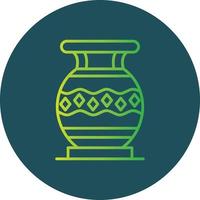 Vases Creative Icon Design vector