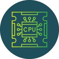Processor Creative Icon Design vector