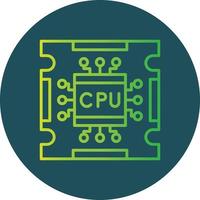 Processor Creative Icon Design vector